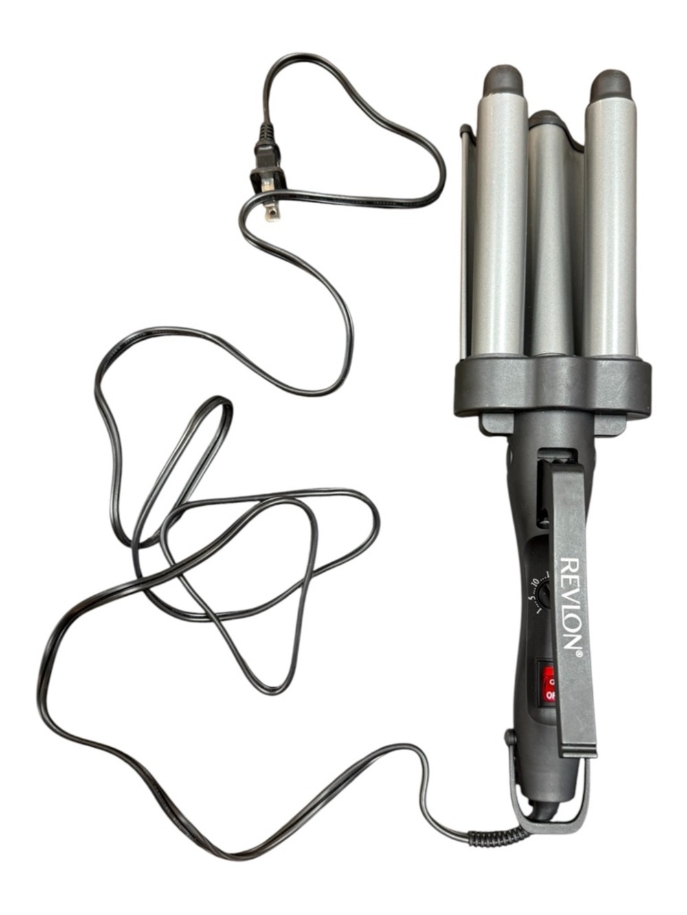 Revlon Perfect Heat Triple Ceramic 1" Jumbo Barrel Hair Waver 3 Barrel